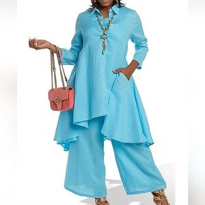 Lisa Rene 3 Piece Linen Set, size S